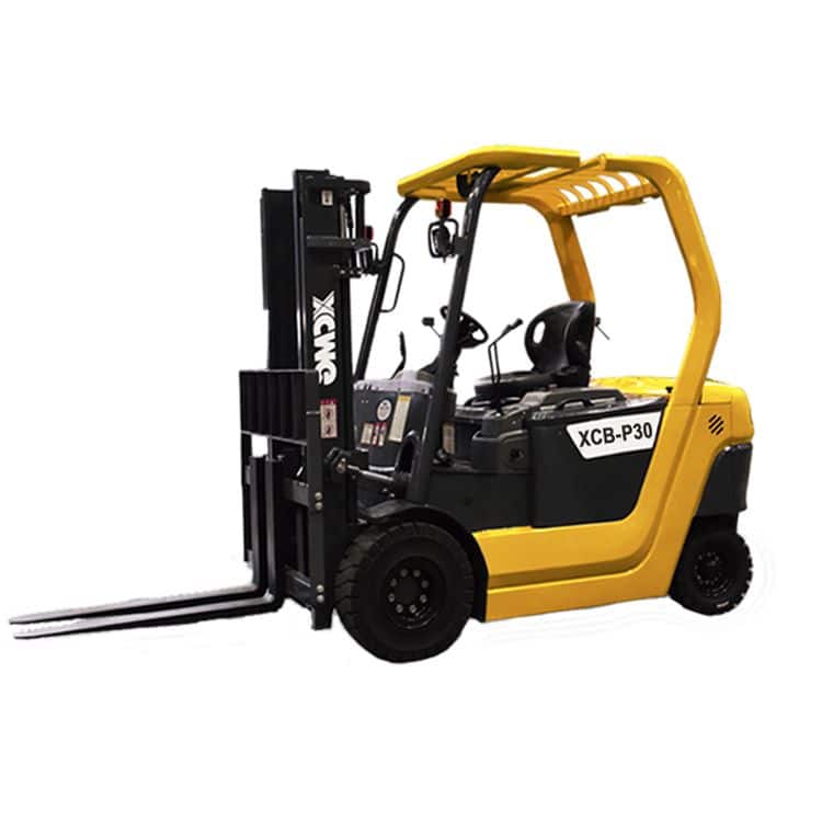 XCMG Intelligent Electric Forklift XCB-P30 3ton Counterbalance Stacker Fork Lift With Block Clamp