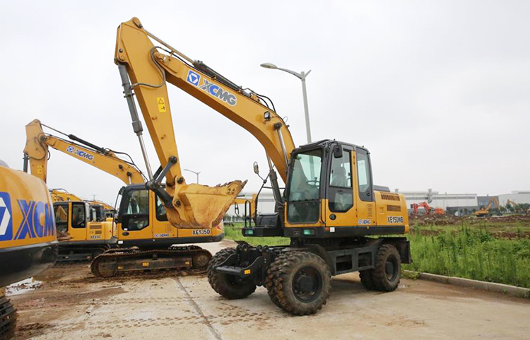 15 Ton Xcmg Machine Xe150wb Wheel Excavator For Sale Machmall