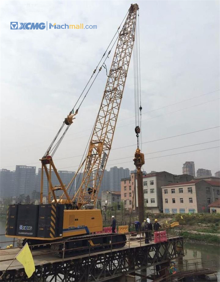 XCMG 55 Ton Crawler Crane XGC 55 With Catalog PDF MACHMALL