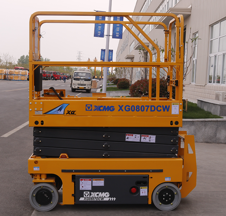 XCMG XG0807DCW 8m 230kg Mobile Scissor Lift Electric For Sale MACHMALL