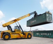 XCMG Official XCS45 Container Reach Stacker for sale