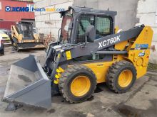 XCMG 1ton Mini Skid Loader with Mulcher Attachment for sale