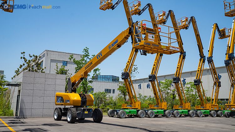 XCMG Official Mobile Telescopic Boom Lift XGS28K 28m Aerial Working ...