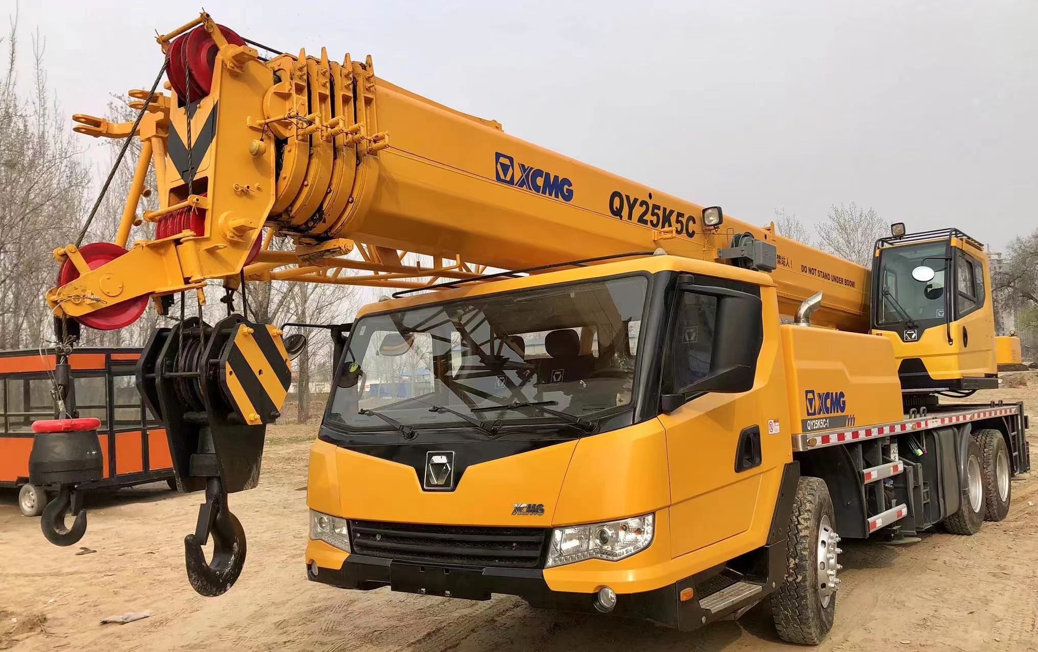 Xcmg China Used Ton Mobile Truck Crane Qy K C For Sale Machmall