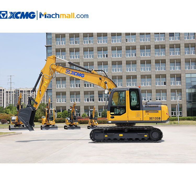 XCMG Official Chinese 13 Tons Excavator XE135B, MACHMALL