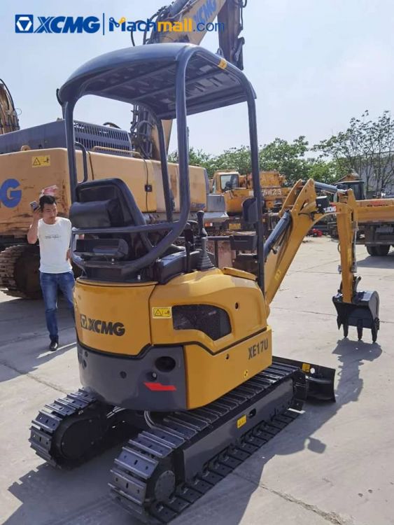 XCMG XE17U Used Mini Excavator 1 Ton For Home Use MACHMALL