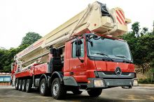 XCMG 100m fire truck DG100 China new hydraulic aerial platform fire truck with Benz chassis price