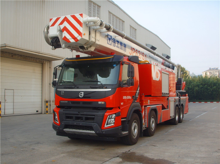 TRUCKS & FIRE ENGINE, Volvo FMX 500 8x4 62 m /Rosenbauer