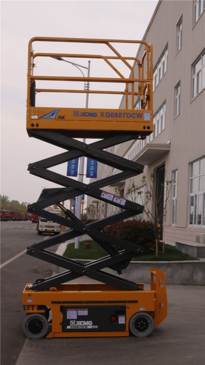 XCMG Factory 8m XG0807DCW Small Electric Scissor Lift In Philippines