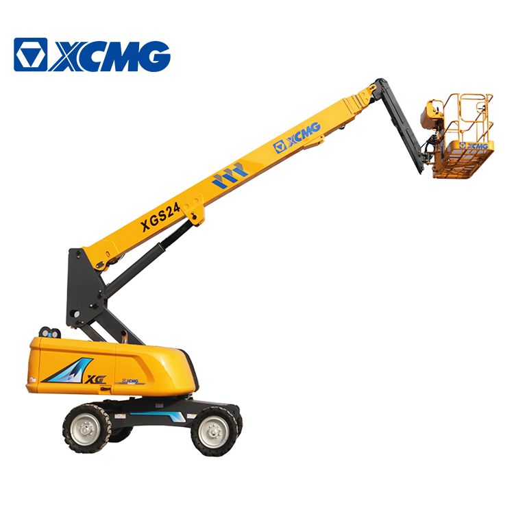 XCMG official manufacturer 24m self propelled telescopic boom lift XGS24 hydraulic mobile elevated work platform price for sale