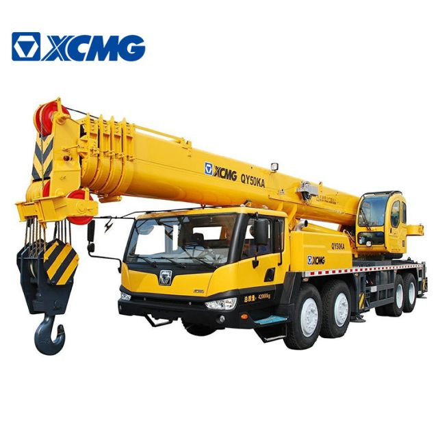 50 tons XCMG telescopic boom truck crane QY50KD price