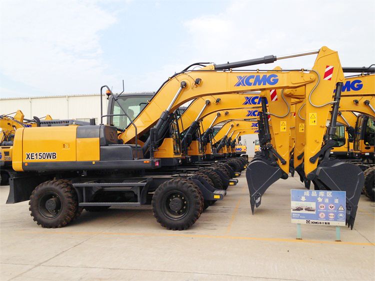 15 Ton Xcmg Machine Xe150wb Wheel Excavator For Sale Machmall 9540