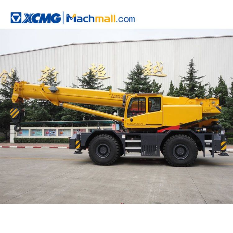 Xcmg Ton Mobile Rough Terrain Crane High Xcr Performance Truck