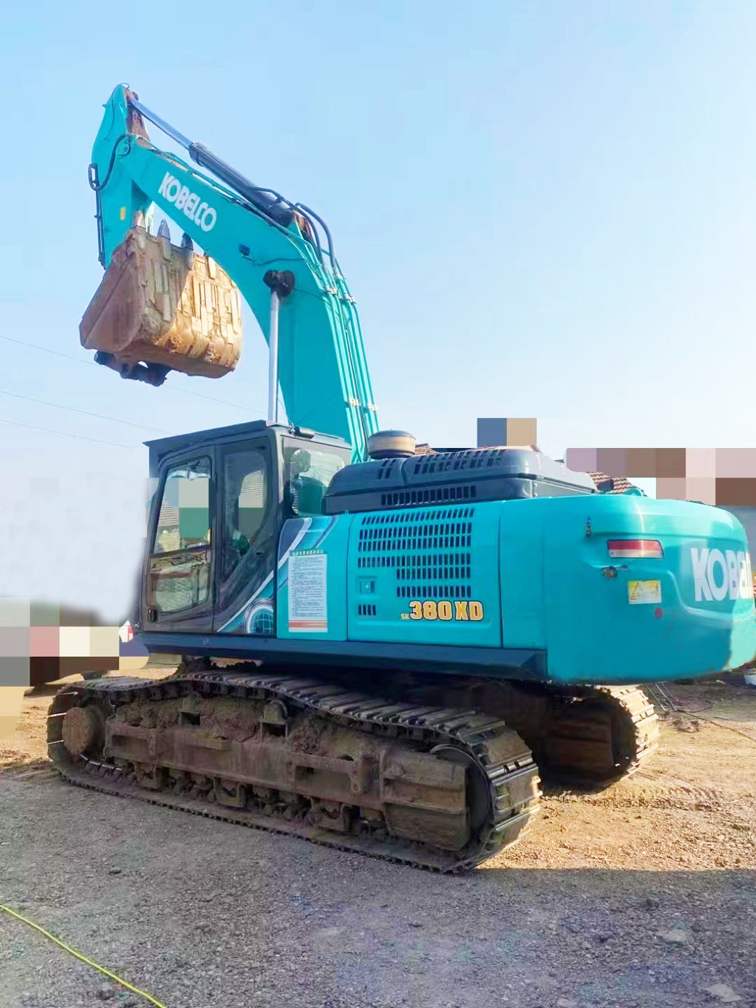 KOBELCO SK380 Used Excavation Excavator Equipment Second Hand