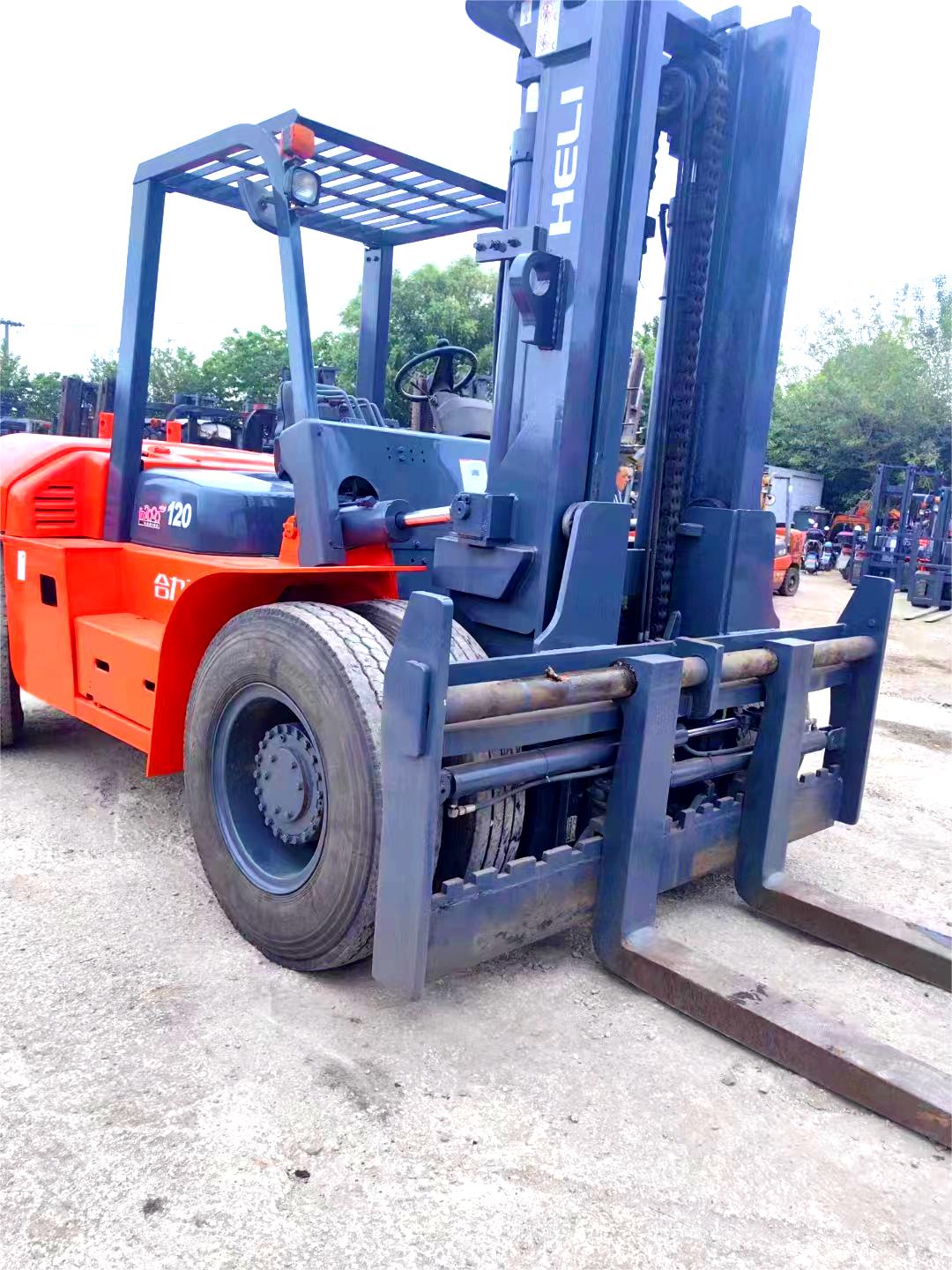 Heli CPCD120 12T Used Small Turning Radius Forklift Electric Stacker In ...