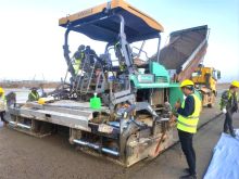 VOGELE second hand paver laying machine S1880-3L price for sale