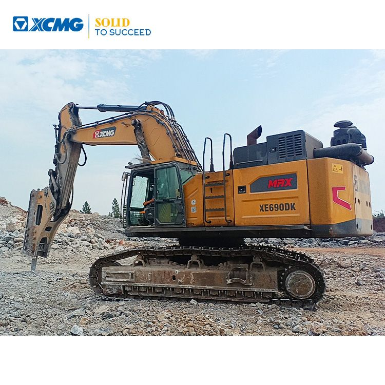 XCMG Official Used Excavator China 2021 Year Crawler Excavator Used XE690DK Price