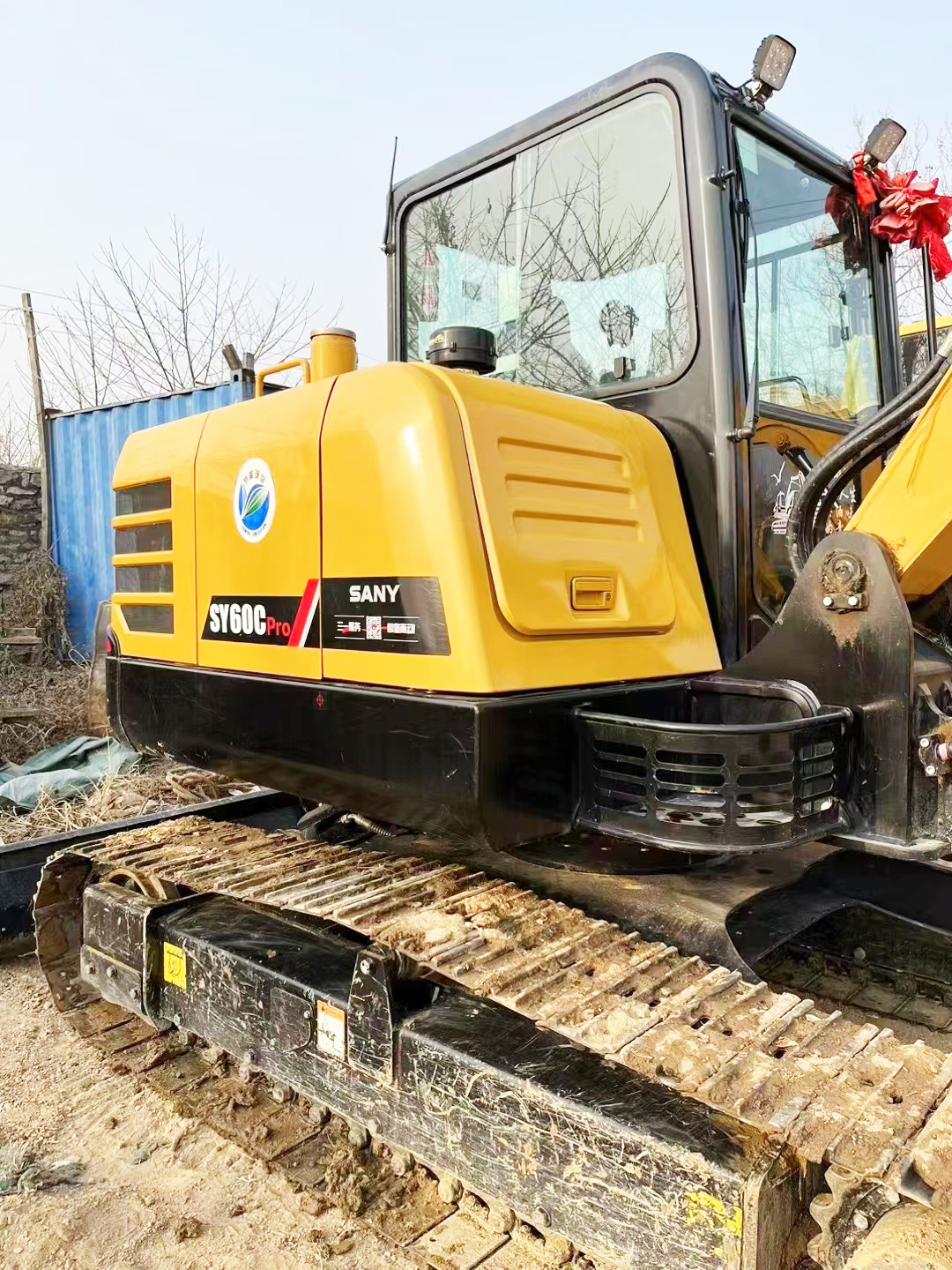 SANY SY60 Used Excavation Excavator Equipment Second Hand Excavators