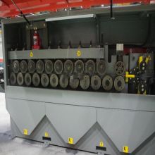 wire straightening and cutting machine