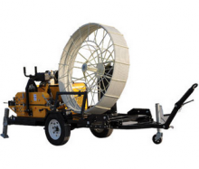 ROADWAY automatic trailer cable laying machine