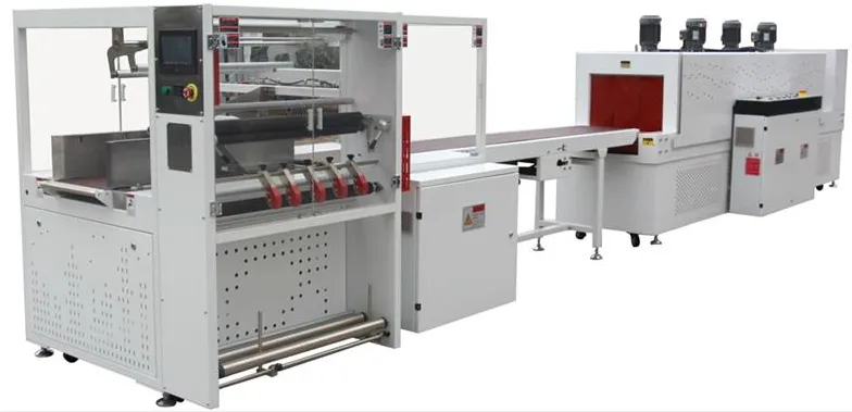 Bottom Overlap Type Sealing &amp; Shrink Wrapping Machine