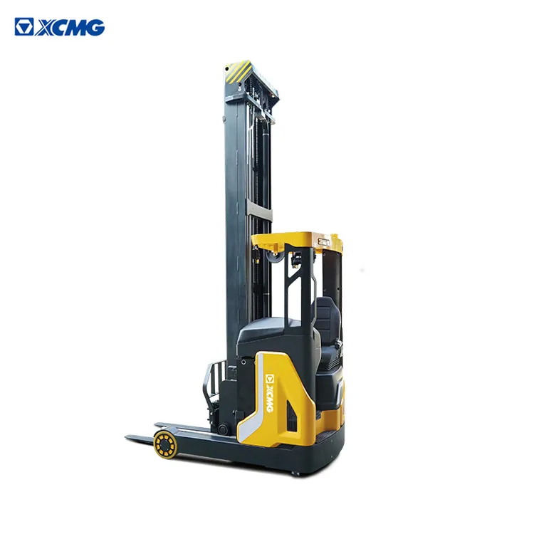 XCMG Hot Sale XCF-PSG20 Sit-in Reach Truck 2ton Stacker Electric Walkie Easy Forklift