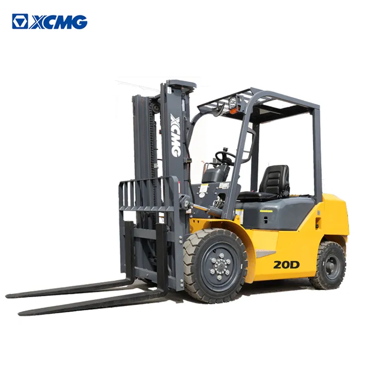 XCMG Popular Model Japanese Engine XCB-D20 Diesel Forklift 2T 2.0 Ton Smart Truck Can Lift Forklift