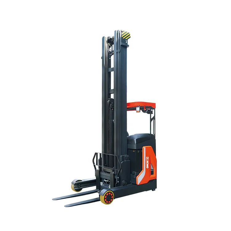 XCMG Hot Sale XCF-PSG20 Sit-in Reach Truck 2ton Full Electric Stacker Small Electric Forklift