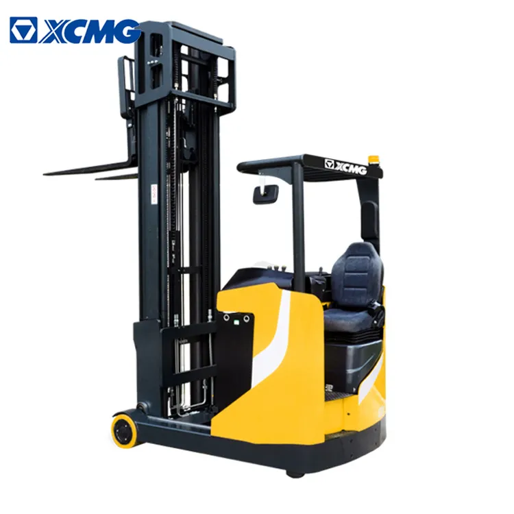 XCMG FBRS16-AZ1 Offical Seated Electric Reach Truck Straddle Pallet Stacker Forklift