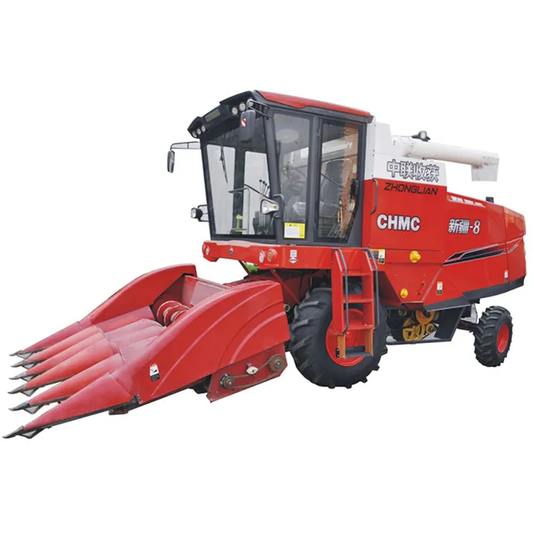 ZHONGLIAN new corn combine harvester 4YLZ-5 self- propelled 5 rows for sale