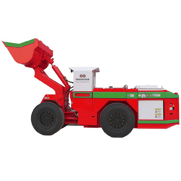 EMSUNTOUR Battery Electric 2 Ton 1 Cbm Underground Mining Loader SL02 Battery