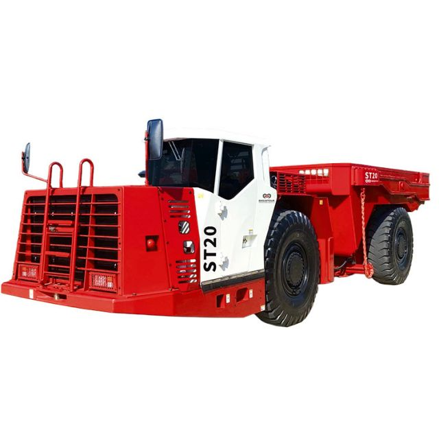 EMSUNTOUR Diesel 20 Ton Underground Mining Dump Truck ST20