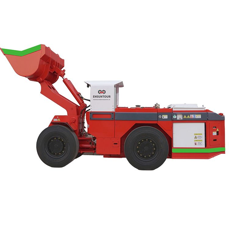 EMSUNTOUR Battery Electric 2 Ton 1 Cbm Underground Mining Loader SL02 Battery