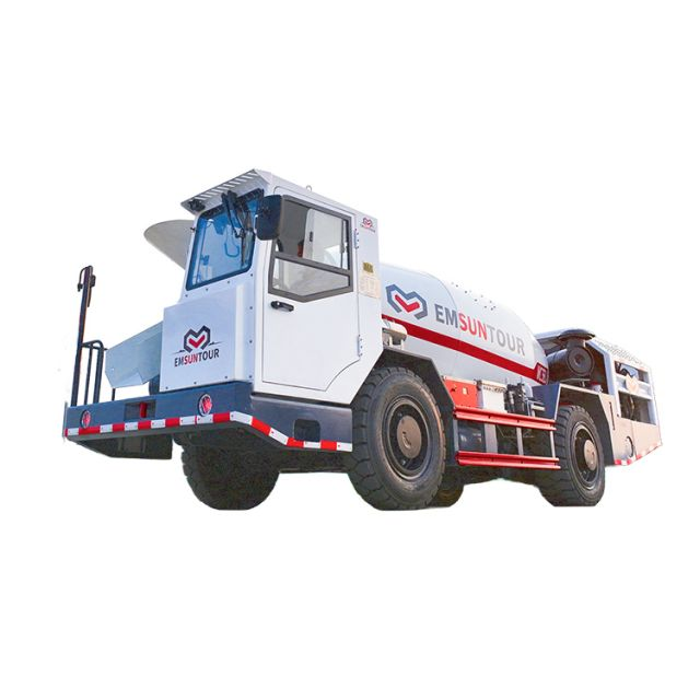 EMSUNTOUR 5 Cbm Underground Coal Mine Concrete Mixer Truck WC5BJ