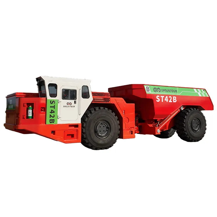 EMSUNTOUR Battery Electric 42 Ton Underground Mining Dump Truck ST42 Battery