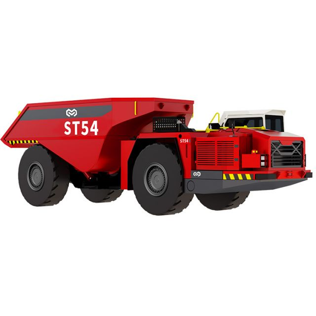 EMSUNTOUR Diesel 54 Ton Underground Mining Dump Truck ST54