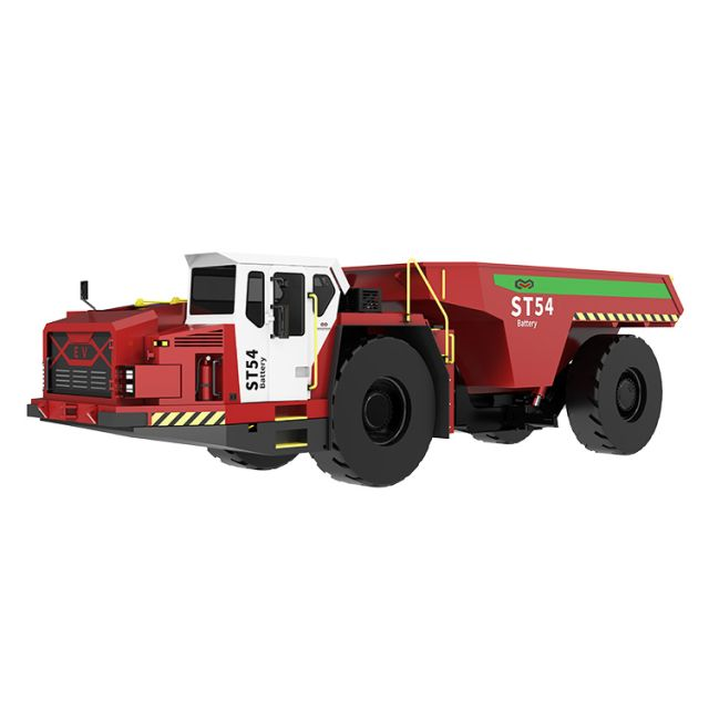 EMSUNTOUR Electric 54 Ton Underground Mining Dump Truck ST54B