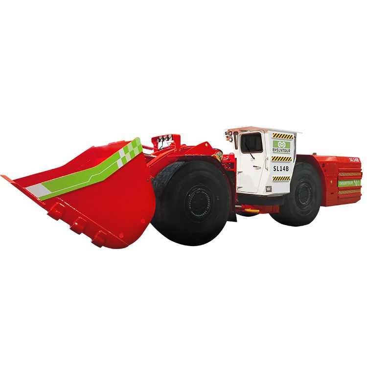 EMSUNTOUR Battery Electric 14 Ton 6 Cbm Underground Mining Loader SL14 Battery