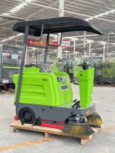 Three Brush YX-12A floor sweeper scrubber street cleaning equipment