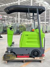 Three Brush YX-12A floor sweeper scrubber street cleaning equipment