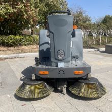 Three Brush YX-12A floor sweeper scrubber street cleaning equipment