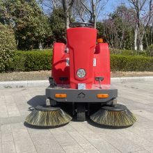 Three Brush YX-12A floor sweeper scrubber street cleaning equipment