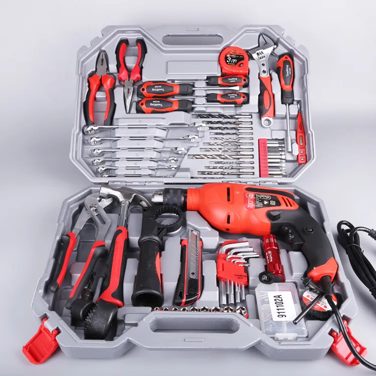 Antuo tool set 98 piece toolbox with electric drill price