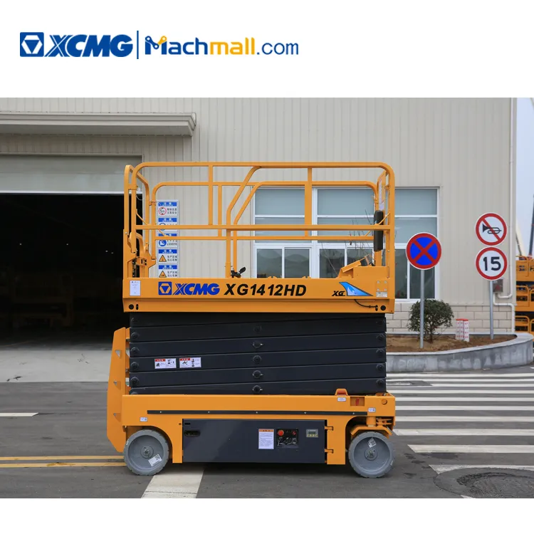 XCMG hydraulic scissor platform 14m XG1412HD aerial work platform price