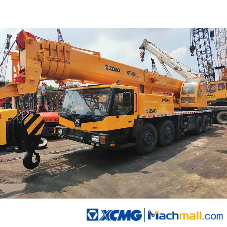 XCMG 50 Ton Used Truck Crane QY50K For Sale