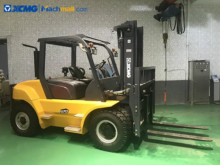 Diesel XCMG 7 Ton XCF706K Forklift Truck For Sale