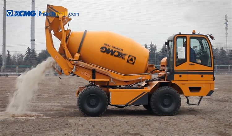 2 CBM Self Loading Concrete Mixer Truck