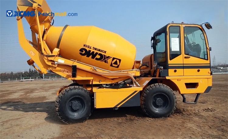 XCMG Schwing SLM4 Small Self Loading Concrete Mixer Truck for Sale