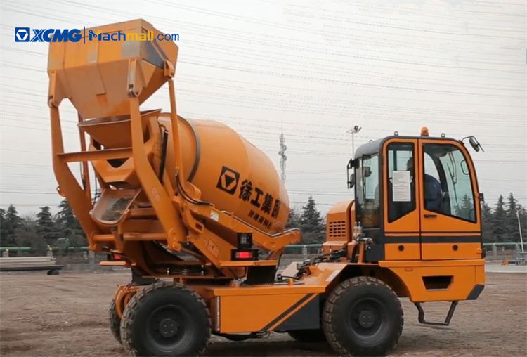 XCMG Schwing SLM4 Small Self Loading Concrete Mixer Truck for Sale