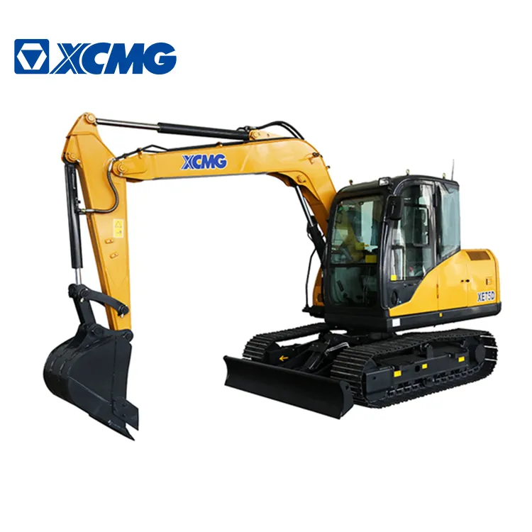 XCMG 7 Ton Brand New Crawler Excavator Hydraulic Digger Machine XE75U Price